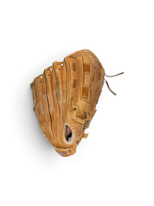 Vist Large View of Product Image Which is Used Nike DIAMOND READY BB/SB Glove RH Throw Brown 13"