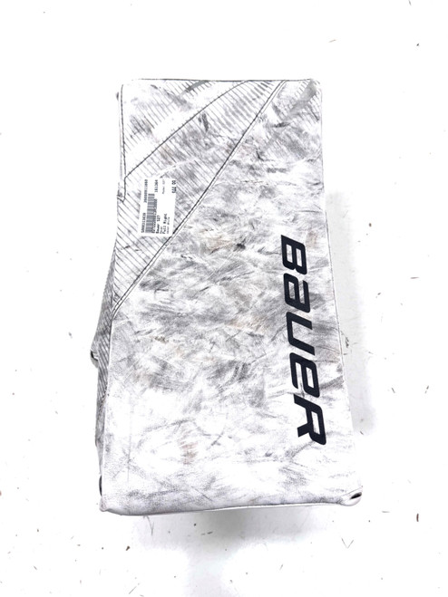Vist Large View of Product Image Which is Used Bauer S27 Senior Goalie Blocker White