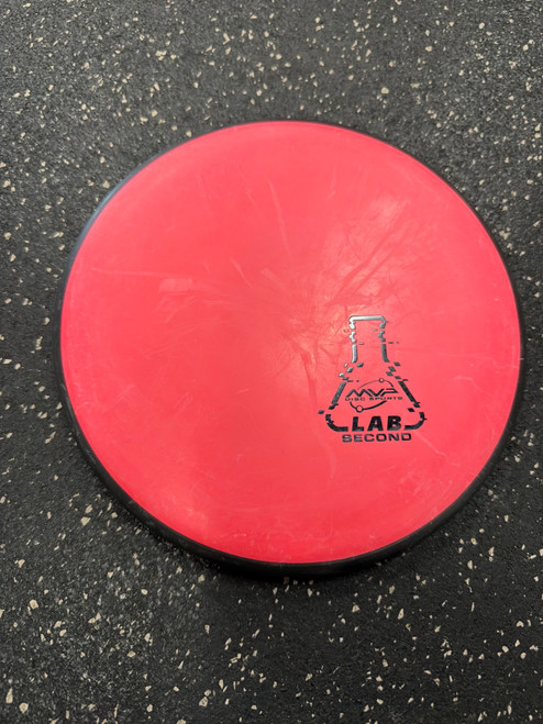 Vist Large View of Product Image Which is Used MVP LAB SECOND NOMAD Disc Golf Putter Red