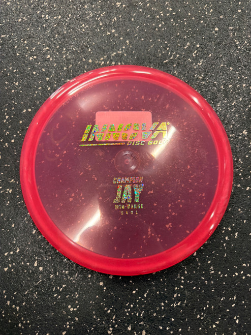 Vist Large View of Product Image Which is Used Innova CHAMPION JAY Disc Golf Mid Range Pink