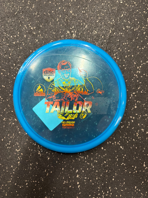 Vist Large View of Product Image Which is Used Discmania ATIVE PREMIUM TAILOR Disc Golf Mid Range Royal Blue