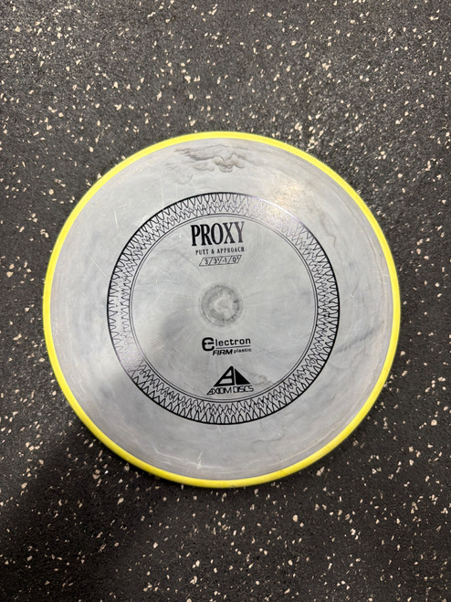 Vist Large View of Product Image Which is Used Axiom ELECTRON PROXY FIRM Disc Golf Putter Grey