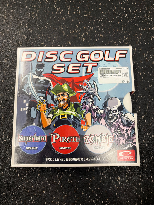 Vist Large View of Product Image Which is Used Latitude 64 DISC GOLF SET Disc Golf Driver None
