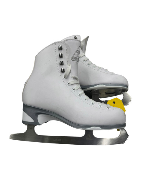 Vist Large View of Product Image Which is Used Jackson GLACIER 150 WomensFigure Skate White Senior 7