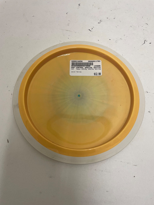 Vist Large View of Product Image Which is Used MVP CONTROL SPECIAL EDITION Disc Golf Driver Yellow