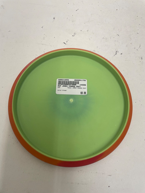Vist Large View of Product Image Which is Used MVP JAMES CONRAD ENVY Disc Golf Putter Green