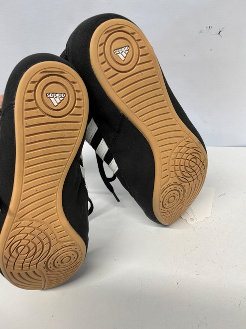 Vist Large View of Product Image Which is Used Adidas Wrestling Shoes Black Youth 06.0
