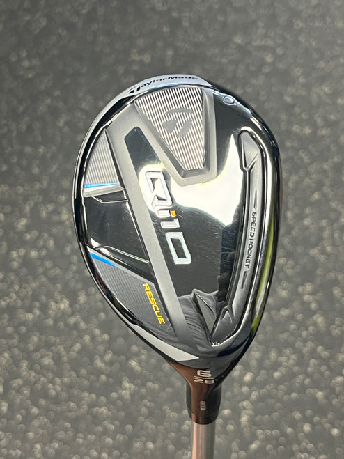Vist Large View of Product Image Which is Used Taylormade QI10 Womens Hybrid Club RH 6 Hybrid