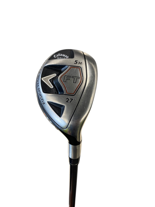 Vist Large View of Product Image Which is Used Callaway FUSION TECHNOLOGY Mens Hybrid Club RH 5 Hybrid