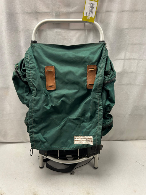 Vist Large View of Product Image Which is Used WILDERNESS EXPERIENCE HIKING FRAMED PACK Backpack Green