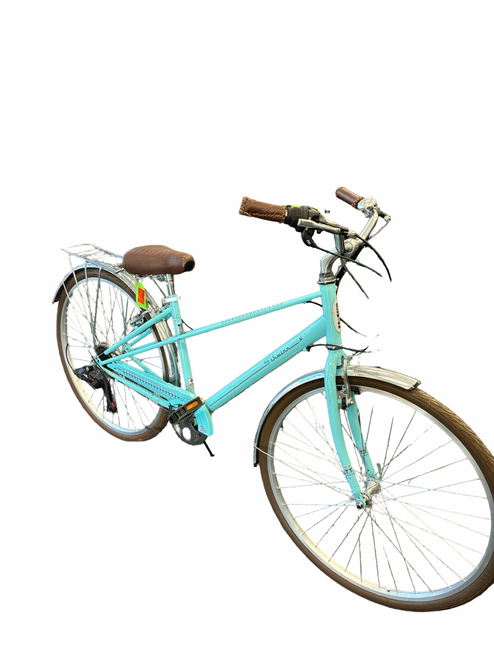 Vist Large View of Product Image Which is Used Schwinn ADMIRAL Hybrid/City Bike Womens Turquoise 53-55cm - MD Frame