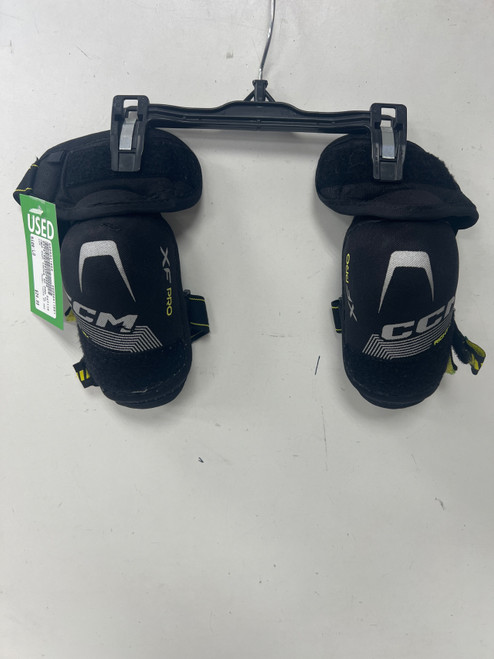 Vist Large View of Product Image Which is Used CCM TACKS XF PRO Youth Elbow Pads LG