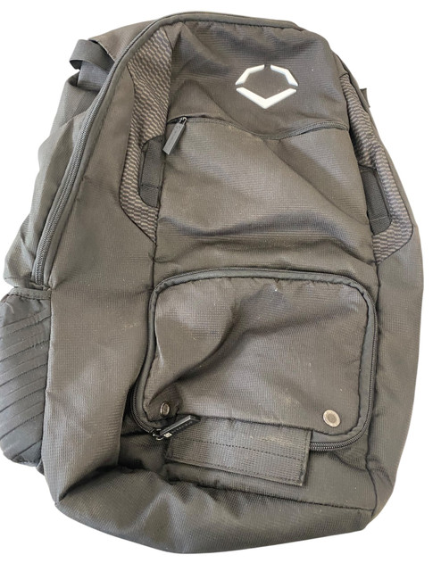 Vist Large View of Product Image Which is Used Evoshield BLACK EVOSHIELD BB/SB Player Backpack Black