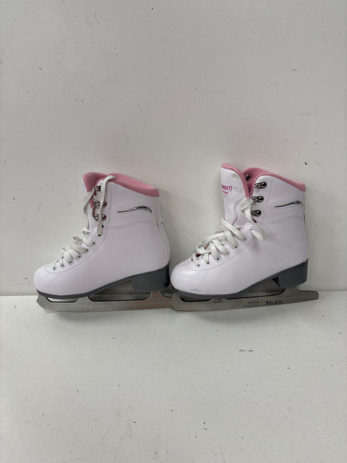 Vist Large View of Product Image Which is Used Jackson CAMEO 1850 Girls Figure Skate White Junior 04