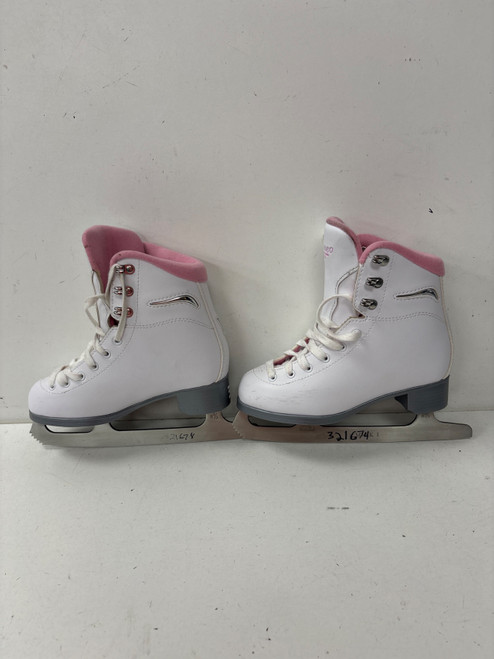 Vist Large View of Product Image Which is Used Jackson CAMEO 1850 Girls Figure Skate White Junior 03