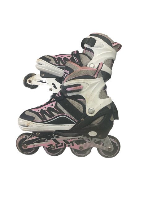 Vist Large View of Product Image Which is Used, ZPM SPORTS, ROLLER BLADES, Junior, Rec Fitness Skates, White, Adjustable