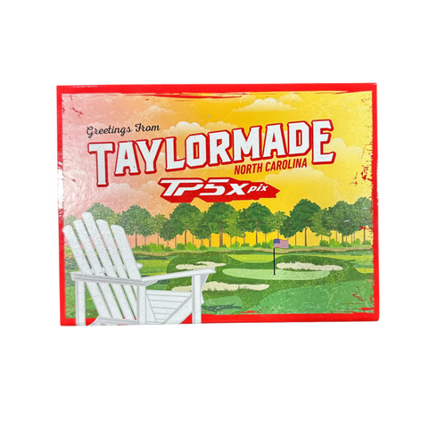 Vist Large View of Product Image Which is Used Taylormade TP5 PIX NORTH CAROLINA 12 Pack - Golf Balls