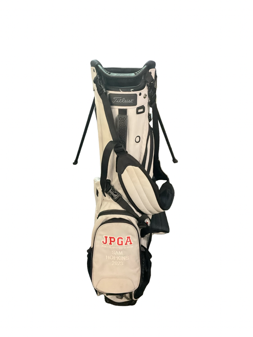 Vist Large View of Product Image Which is Used Titleist JPGA STAND BAG Teen Stand Bag Yellow