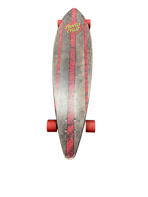 Vist Large View of Product Image Which is Used Santa Cruz LONGBOARD Longboard Red Long