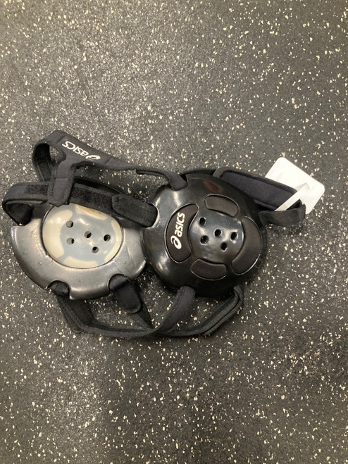 Vist Large View of Product Image Which is Used Asics Wrestling Headgear Black