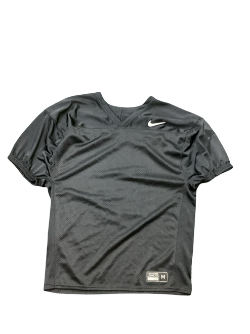 Vist Large View of Product Image Which is Used Nike PRACTICE JERSEY FB Top Adult Black MD