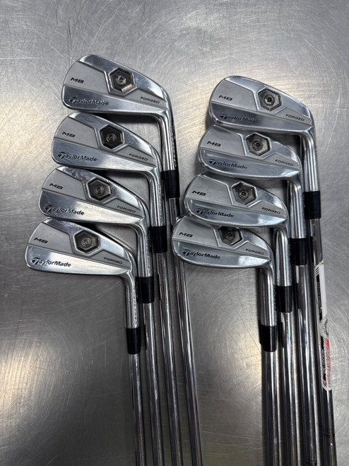 Vist Large View of Product Image Which is Used Taylormade MB FORGED TP TOUR PREFERRED Mens Iron Set RH 3I-PW