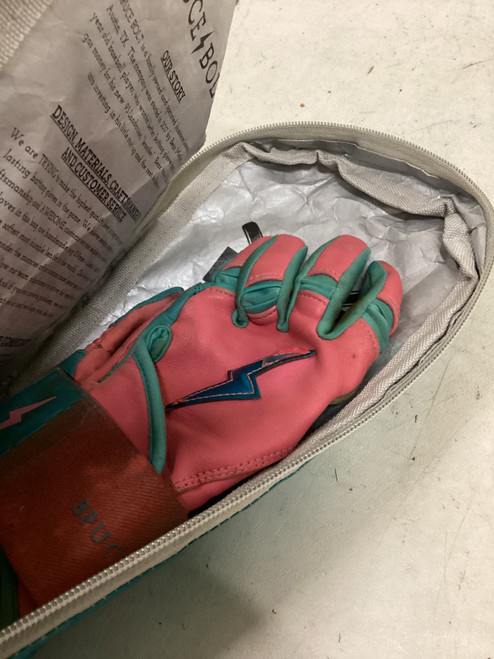 Vist Large View of Product Image Which is Used BRUCE BOLT CLARK GLOVES YTH SM BB/SB Training Aid