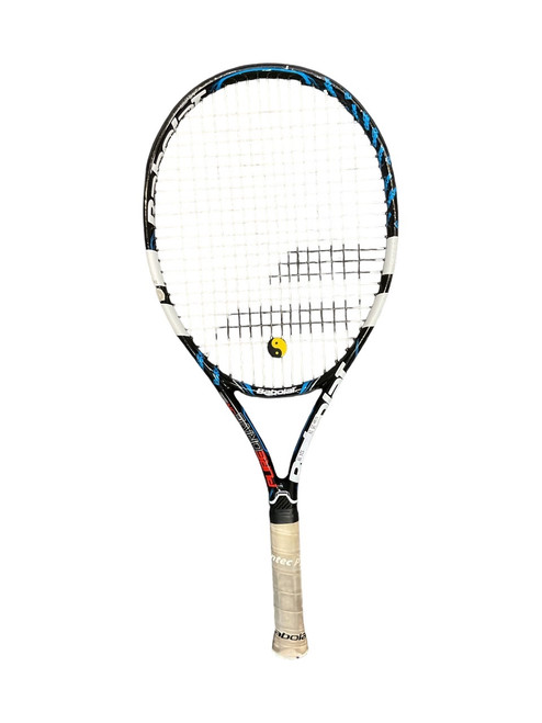 Vist Large View of Product Image Which is Used Babolat PURE AERO JR 25 Junior Tennis Racquet Black 25"