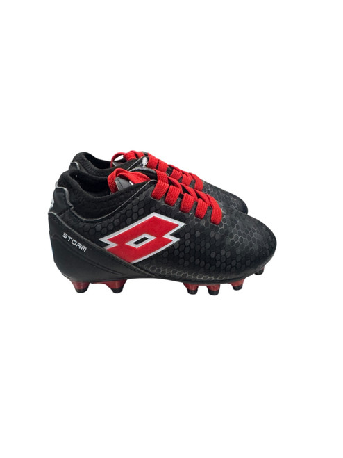 Vist Large View of Product Image Which is Used Lotto Soccer Cleats Black Youth 09.0
