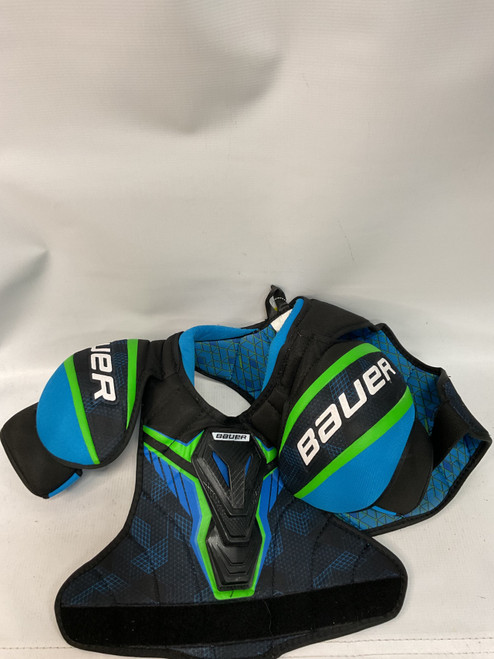 Vist Large View of Product Image Which is Used Bauer X Junior Shoulder Pads MD