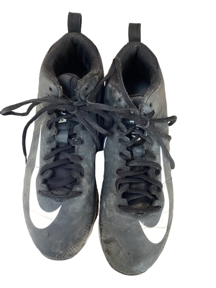 Vist Large View of Product Image Which is Used Nike Adult FB Cleats Black Senior 6.5