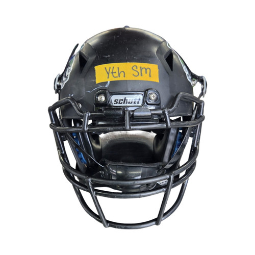 Vist Large View of Product Image Which is Used Schutt 2022 VENGEANCE A11 YOUTH SM HELMET FB Helmet Black SM