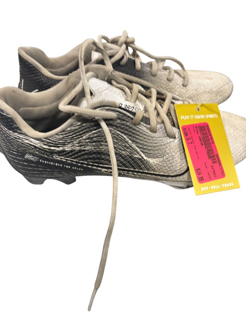 Vist Large View of Product Image Which is Used Nike VAPOR Adult FB Cleats Black And White Senior 7