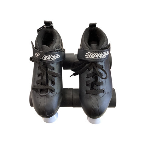 Vist Large View of Product Image Which is Used Chicago BULLET Junior Roller Quad Skates Black Junior 03