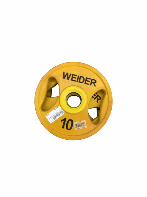 Vist Large View of Product Image Which is Used Weider Olympic Plate (Each) 10 lb