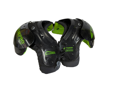 Vist Large View of Product Image Which is Used Champro FB Shoulder Pads Black XS