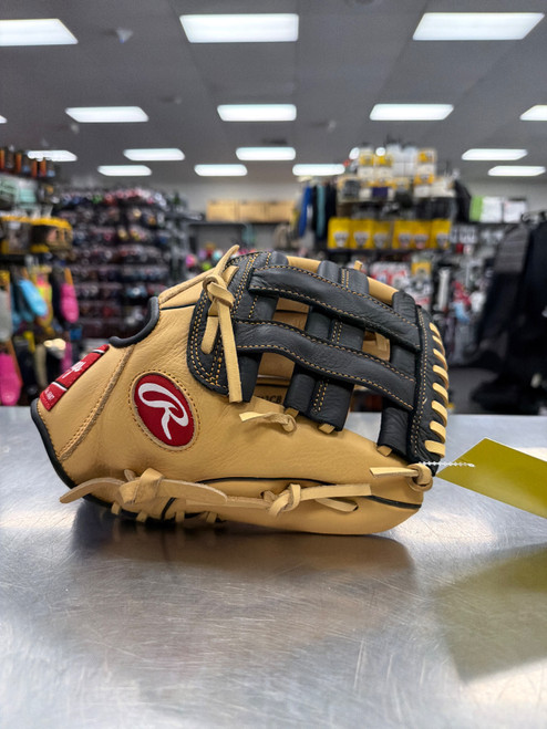 Vist Large View of Product Image Which is Used Rawlings SS12CB BB/SB Glove RH Throw None 12"