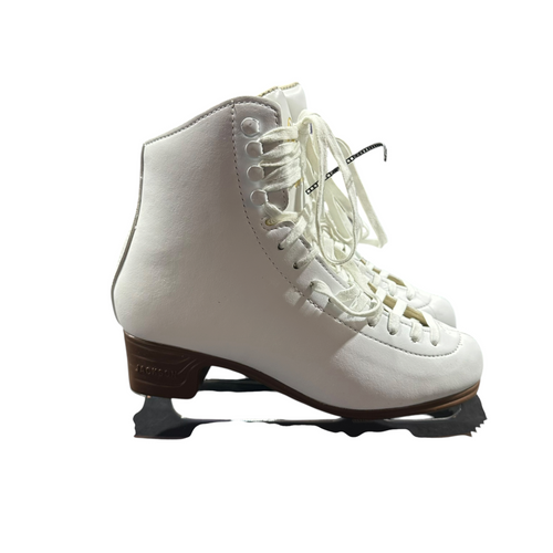 Vist Large View of Product Image Which is Used Jackson ARTISTE WomensFigure Skate White Senior 7.5