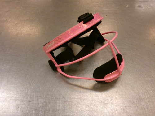 Vist Large View of Product Image Which is Used RIP-IT FACE MASK BB/SB Fielders Mask Pink MD