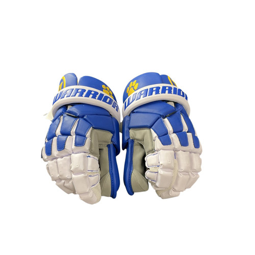 Vist Large View of Product Image Which is Used Warrior NEMESIS LAX Goalie Pant M Royal Blue Senior