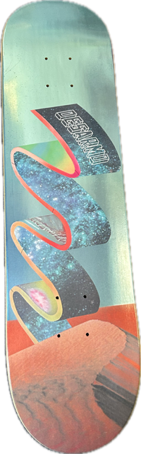 Vist Large View of Product Image Which is Used PRIMITIVE Skateboard Deck Only Green Regular