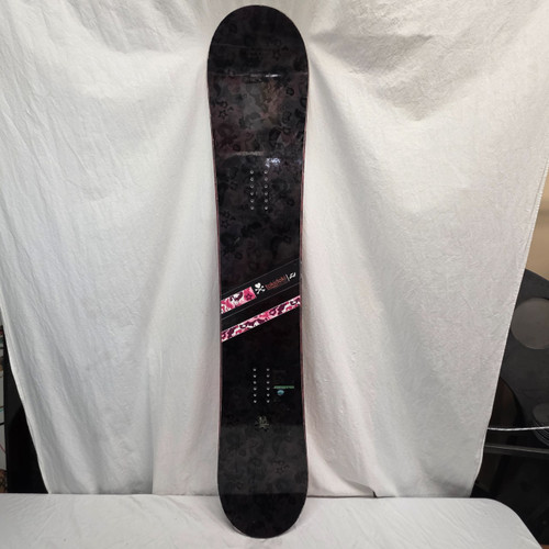 Vist Large View of Product Image Which is Used Ride TOKIDOKI CANVAS Womens Snowboard Only Black 153 cm