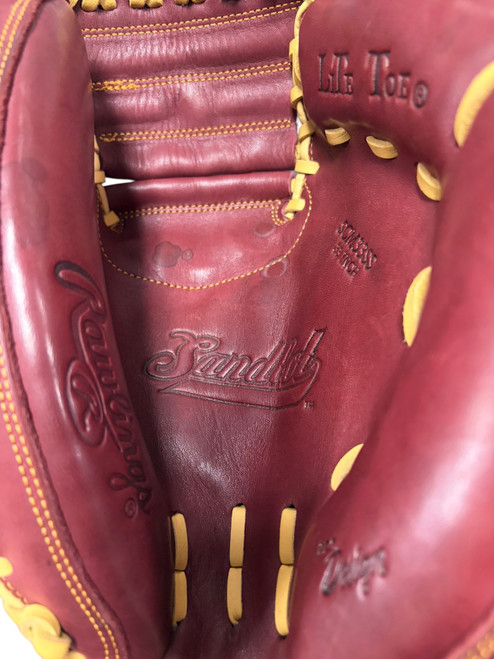 Vist Large View of Product Image Which is Used Rawlings SANDLOT BB/SB Catchers RH Throw None 33"