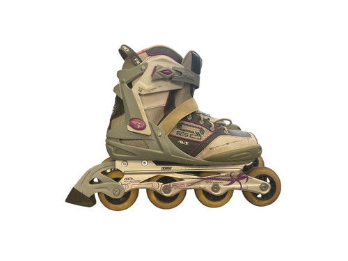 Vist Large View of Product Image Which is Used, RollerDerby, ELITE SERIES Q60, Senior, Rec Fitness Skates, White, Senior 10