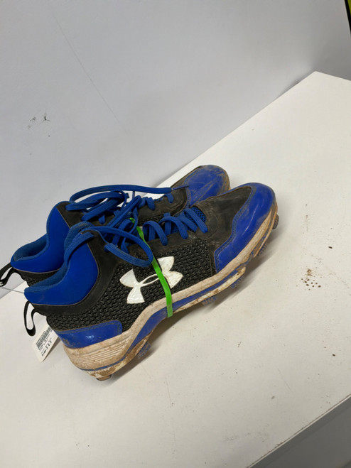 Vist Large View of Product Image Which is Used Under Armour BASEBALL BB/SB Cleats Navy Blue Senior 6.5