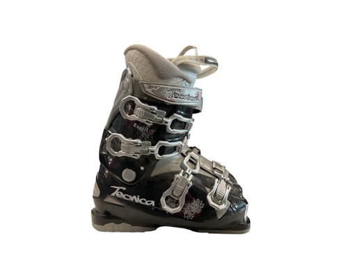 Vist Large View of Product Image Which is Used Tecnica ESPRIT 8 SZ 25.0 Mens DH Ski Boot Black 250 MP - M07 - W08