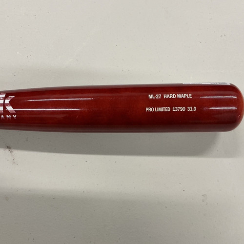 Vist Large View of Product Image Which is Used Mark Lumber 13790 BB/SB Wood Bat 31"