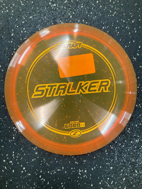 Vist Large View of Product Image Which is Used Discraft Z LINE STALKER Disc Golf Driver Orange