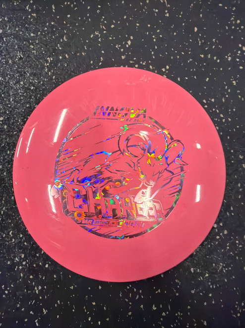 Vist Large View of Product Image Which is Used Innova STAR CHARGER Disc Golf Driver Pink