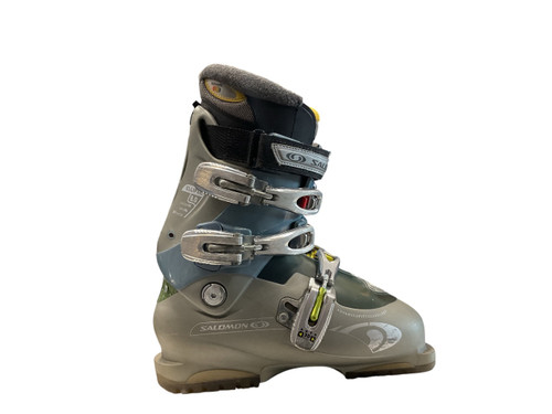 Vist Large View of Product Image Which is Used Salomon ELLIPSE 8.0 SZ 25.0 Womens DH Ski Boot Grey 250 MP - M07 - W08